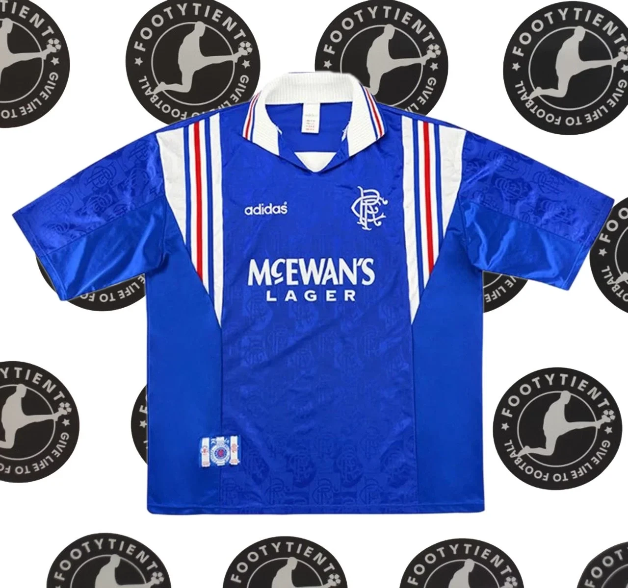 Glasgow Rangers 1996 - 1997 Retro Forma