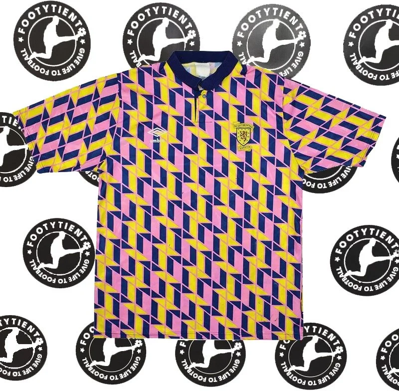 İskoçya 1991 - 1993 Retro Forma
