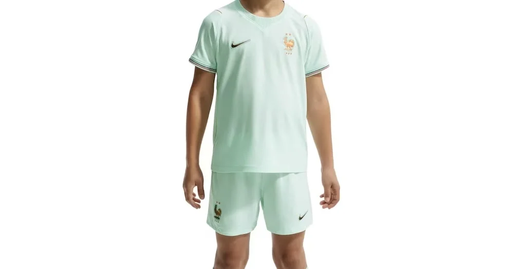 Fransa Dünya Kupası 2026 Çocuk Forma & Şort Seti Away