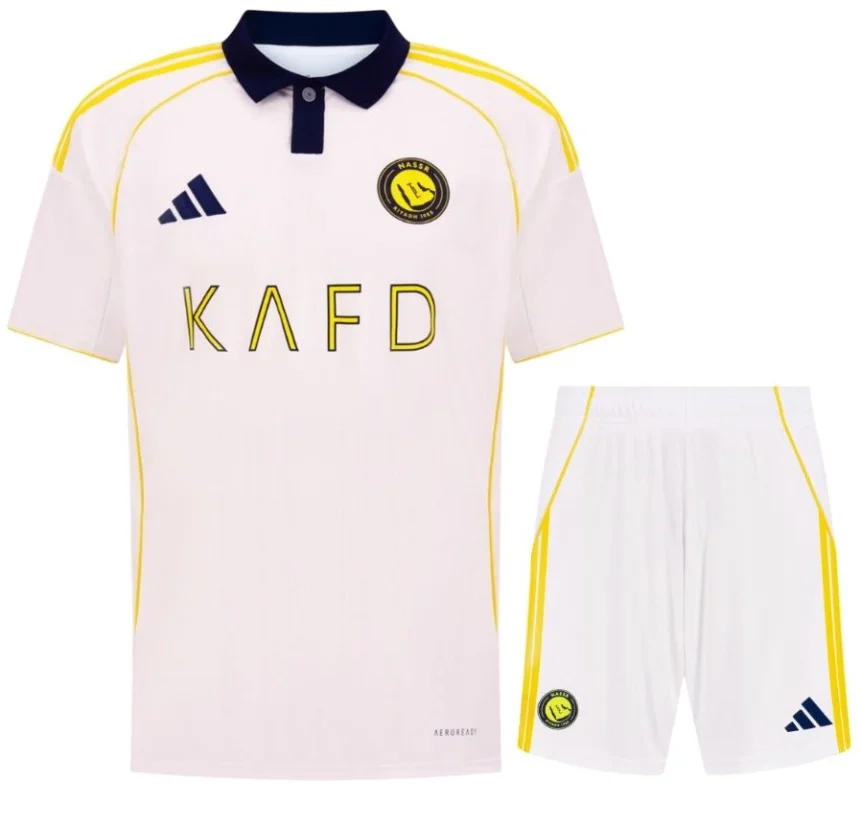 Al Nassr 2025-2026 Çocuk Forma & Şort Seti Third