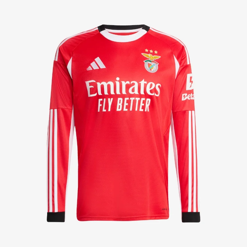 Benfica 2025-2026 Uzun Kol Forma Home
