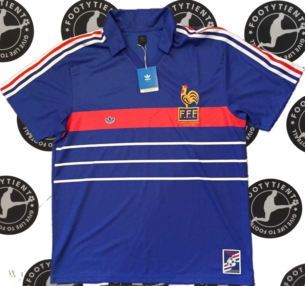 Fransa 1984 Retro Forma