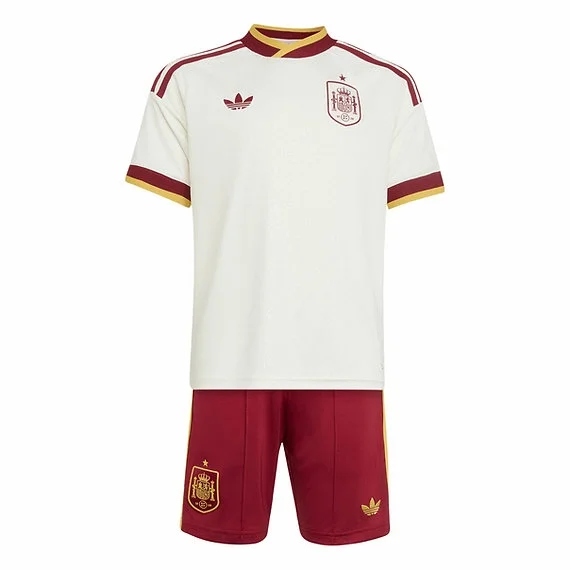 İspanya Dünya Kupası 2026 Çocuk Forma & Şort Seti Away