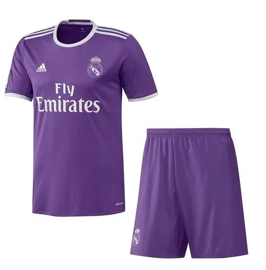 Real Madrid 2016-2017 Çocuk Forma & Şort Seti Retro