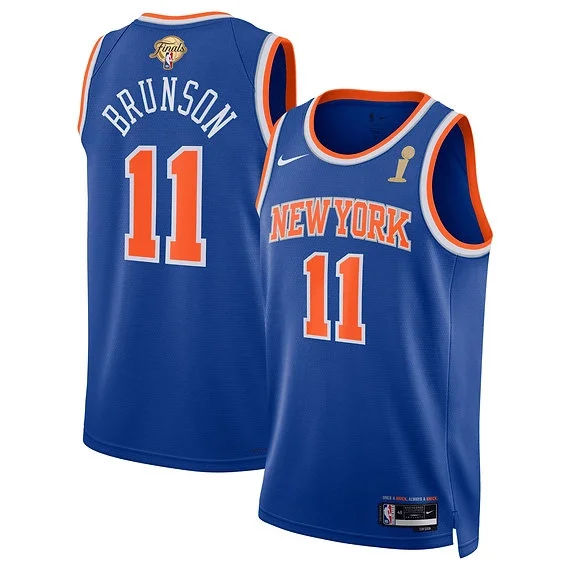 New York Knicks 2026 NBA Finalleri - Jalen Brunson Icon Edition Forma