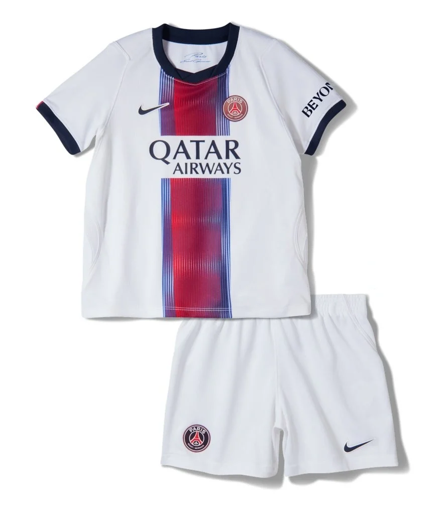 Paris Saint Germain 2026-2027 Çocuk Forma & Şort Seti Away