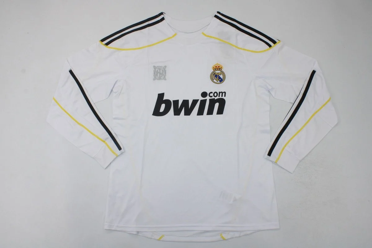 Real Madrid 2009-2010 Uzunkol Retro Forma Home