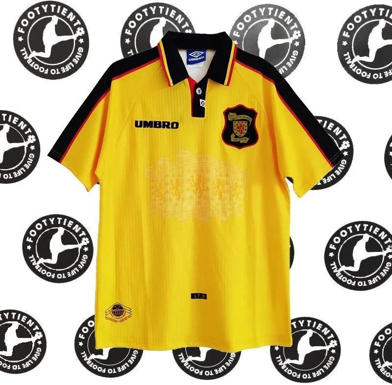 İskoçya 1996 - 1998 Retro Forma