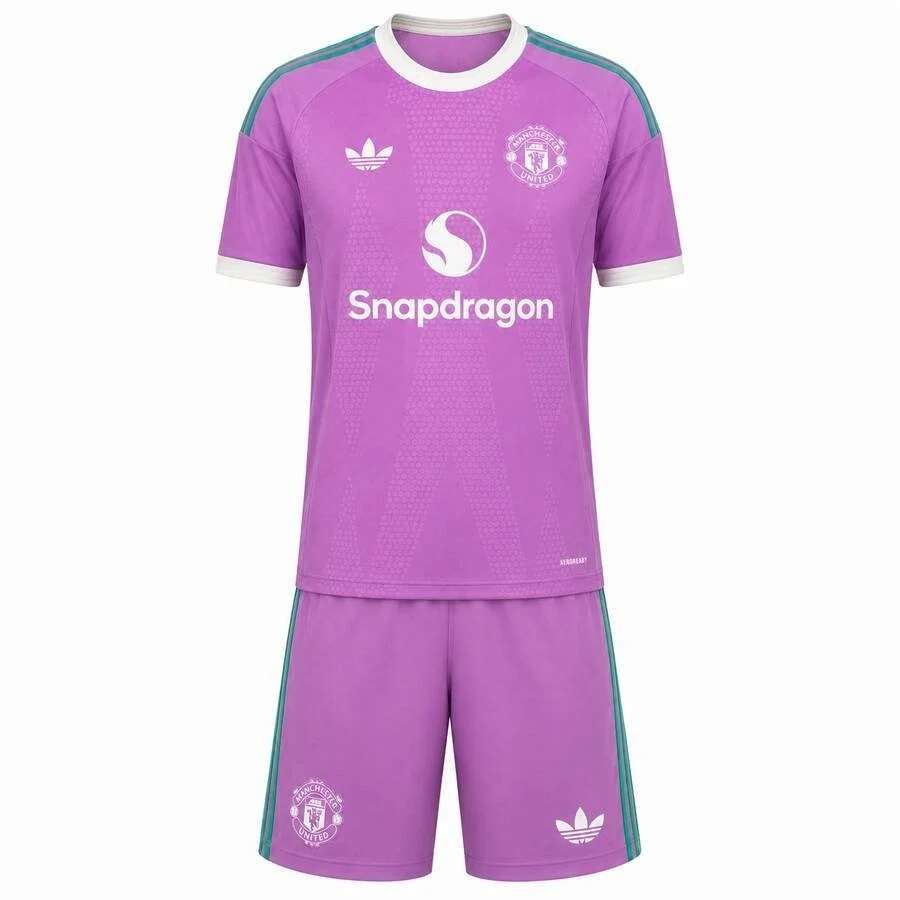 Manchester United 2026-2027 Çocuk Kaleci Forma & Şort Seti