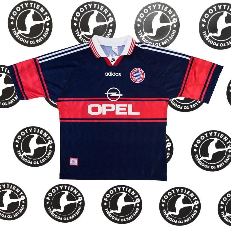 Bayern Münih 1997 - 1998 Retro Forma