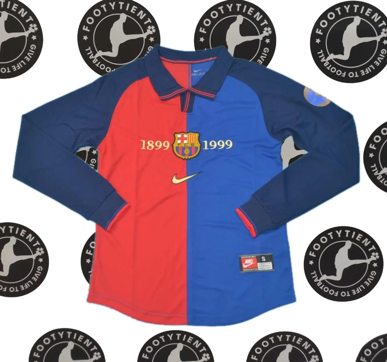 Barcelona 1999 - 2000 Uzunkol Retro Forma
