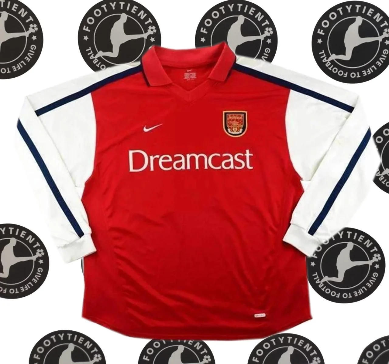 Arsenal 2000 - 2002 Uzunkol Retro Forma