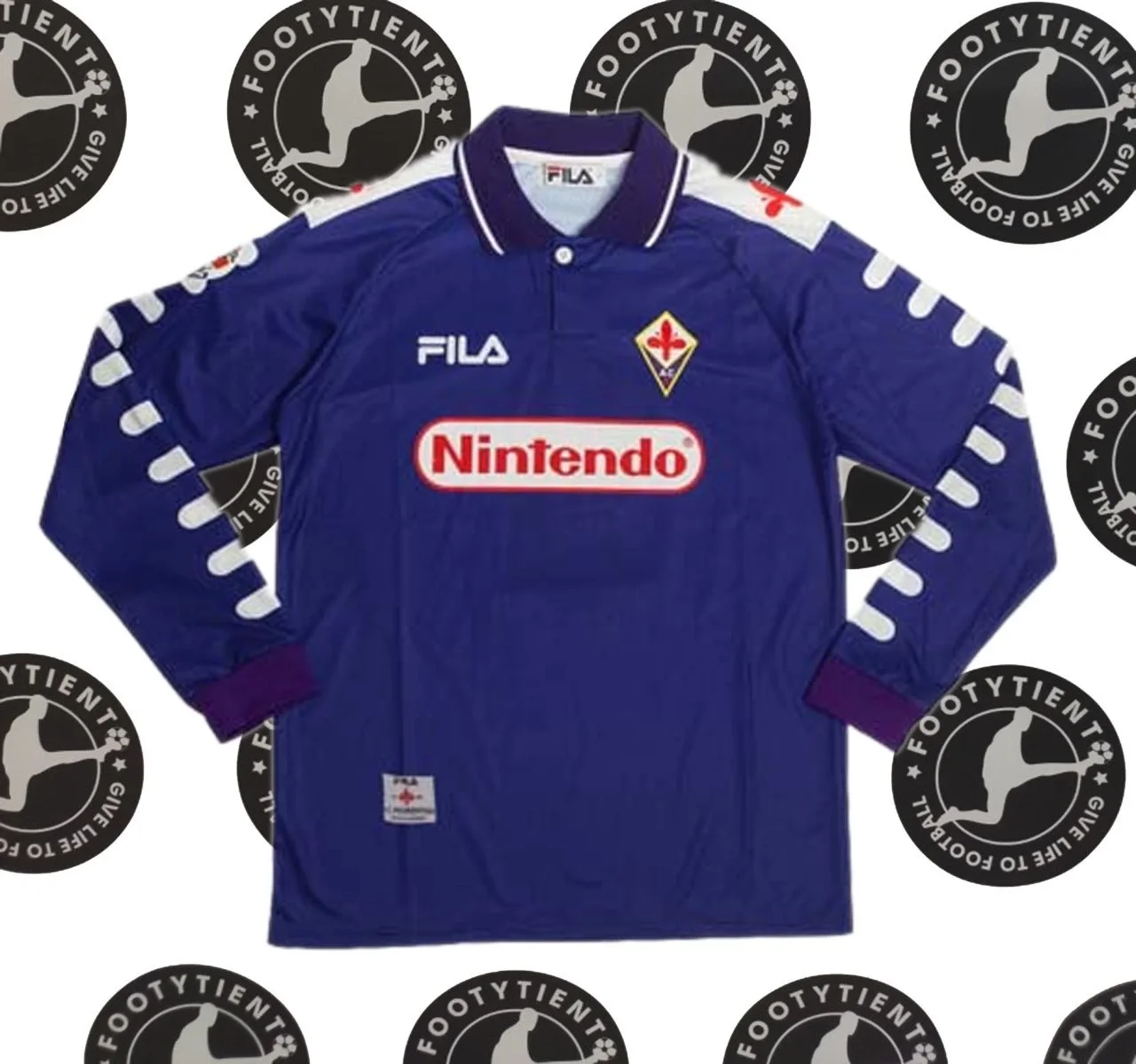 Fiorentina 1998 - 1999 Uzunkol Retro Forma