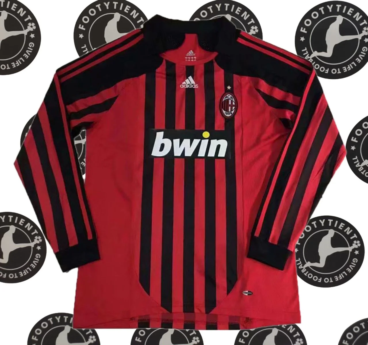 AC Milan 2007 - 2008 Uzunkol Retro Forma