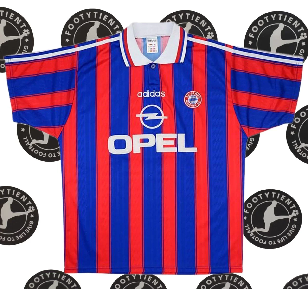 Bayern Münih 1995 - 1997 Retro Forma