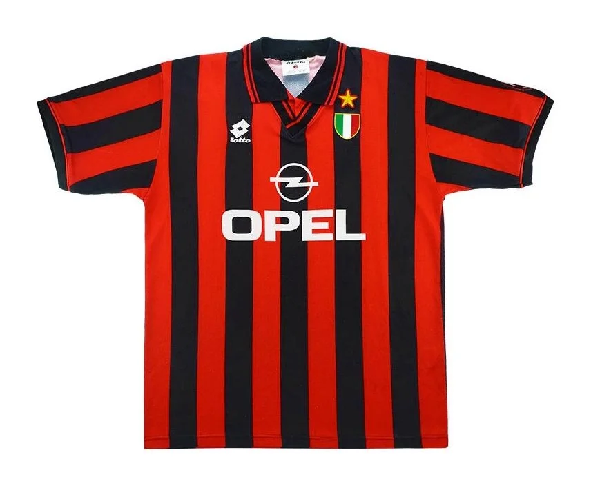 AC Milan 1996 - 1997 Retro Forma