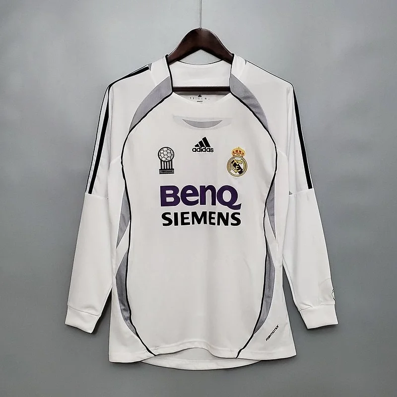 Real Madrid 2006-2007 Uzunkol Retro Forma