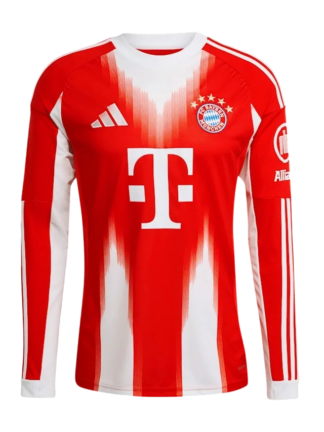 Bayern Münih 2025-2026 Uzun Kol Forma Home
