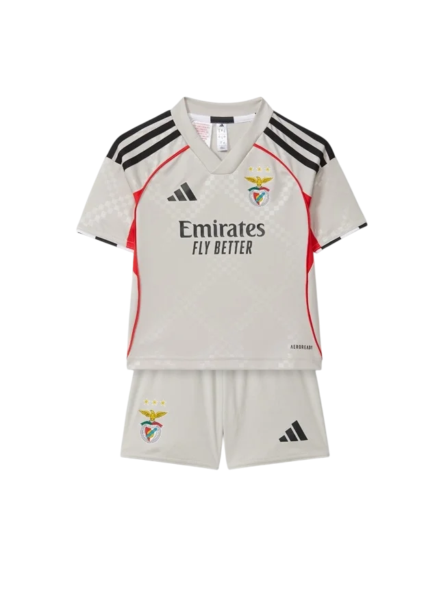 Benfica 2025-2026 Çocuk Forma & Şort Seti Third