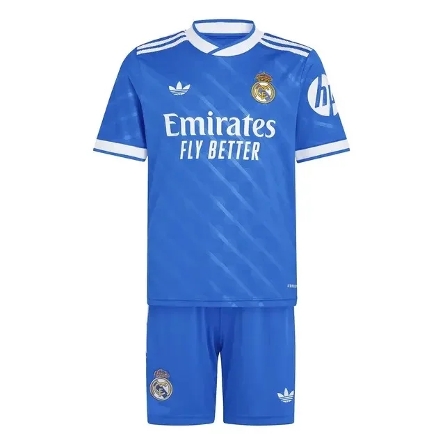 Real Madrid 2025-2026 Çocuk Forma & Şort Seti Third