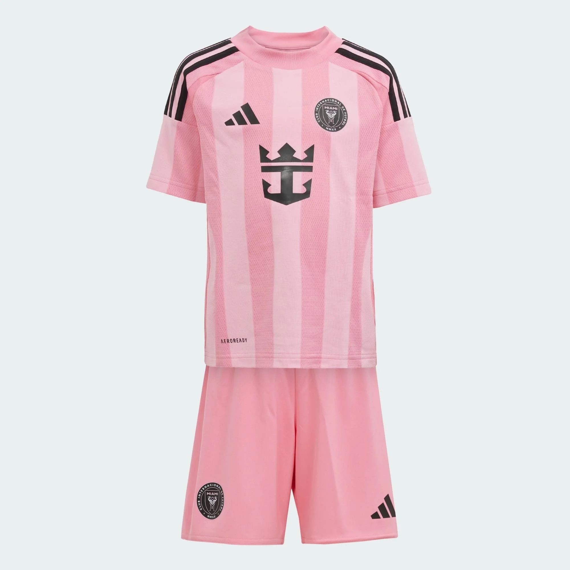 Inter Miami 2025-2026 Çocuk Forma & Şort Seti Home