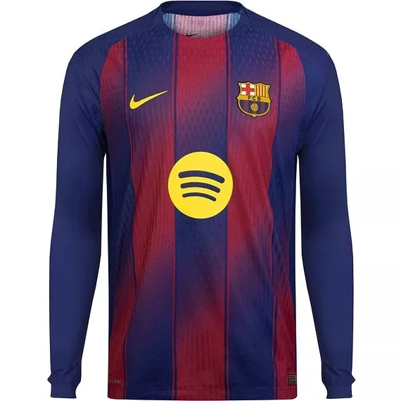 HEMEN KARGO - Barcelona 2025-2026 Profesyonel Forma Uzun Kol - Home