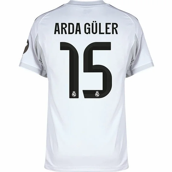 HEMEN KARGO - Real Madrid 2025-2026 Profesyonel Forma - Home ARDA GÜLER - 15